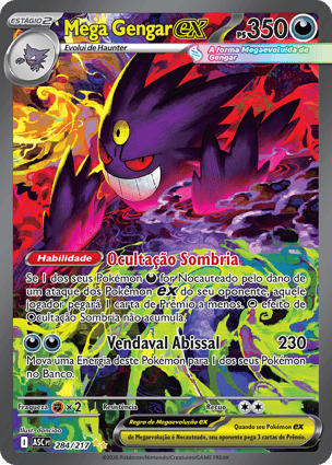 Mega Gengar ex (284/217) | Pokémon | MYP Cards