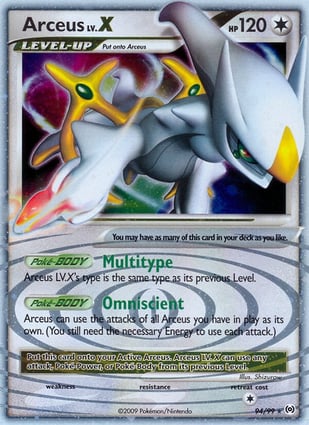 Arceus LV.X (094/111) | Pokémon | MYP Cards