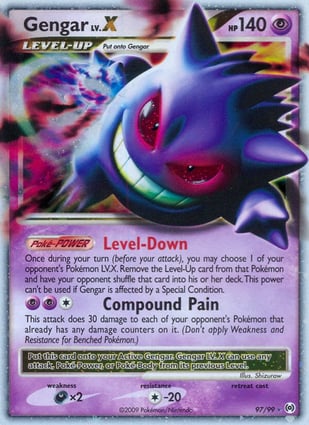Gengar LV.X (097/111) | Pokémon | MYP Cards