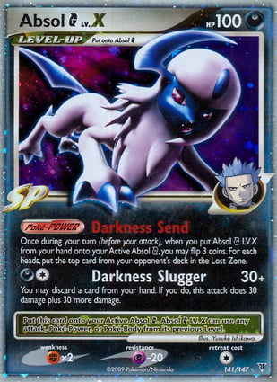 アブソル G lv.X 1ed Pt3 Histórico de Preços - Absol G LV.X | Pokémon | MYP Cards