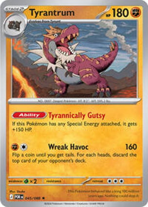 Tyrantrum (045/088) | Pokémon | MYP Cards