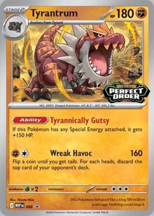 Tyrantrum (066) | Pokémon | MYP Cards
