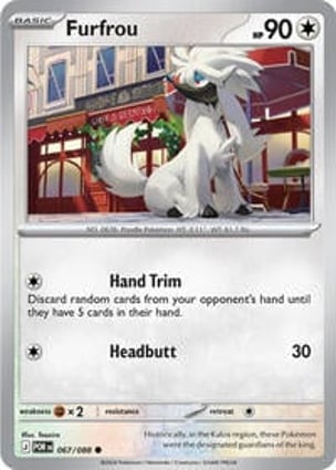 Furfrou (067/088) | Pokémon | MYP Cards