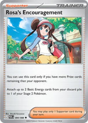 Rosa's Encouragement - 084/088 (084/088) | Pokémon | MYP Cards