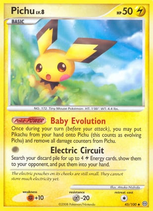 pichu Bandai Hobby - Pokémon - #24 Pichu Pokémon Quick! Model Kit