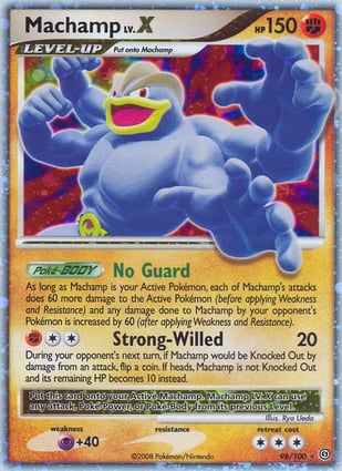 Machamp LV.X (098/106) | Pokémon | MYP Cards