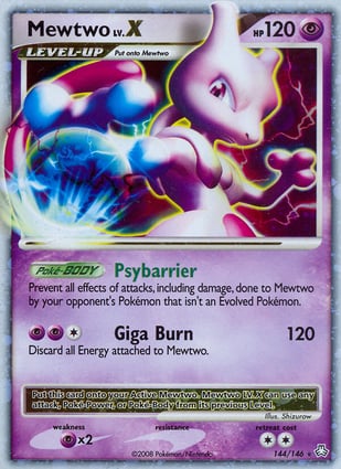 ミュウツーLV.X PSA9 Mewtwo LV.X (144/146) | Pokémon | MYP Cards