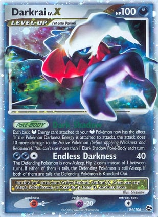 Darkrai LV.X (104/106) | Pokémon | MYP Cards
