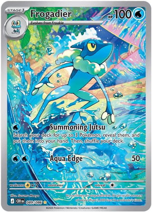 Frogadier (089/086) | Pokémon | MYP Cards