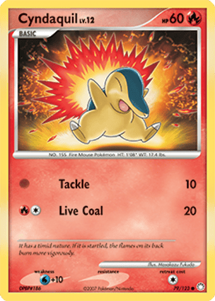 Cyndaquil (079/123) | Pokémon | MYP Cards