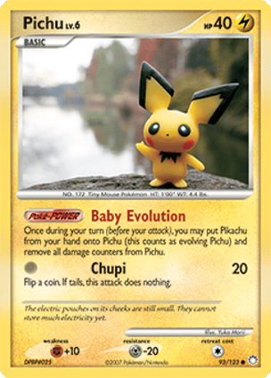 Pichu (093/123) | Pokémon | MYP Cards