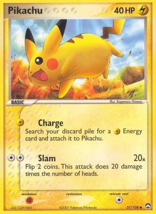 Pikachu (057/108) | Pokémon | MYP Cards