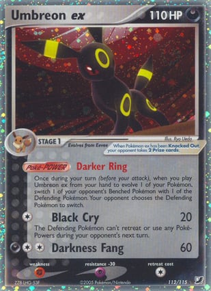 Umbreon ex (112/115) | Pokémon | MYP Cards