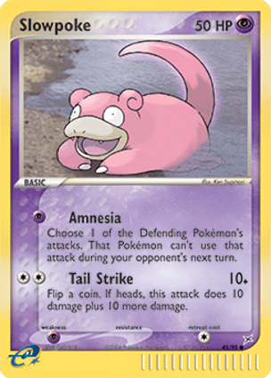Slowpoke (045/95) | Pokémon | MYP Cards
