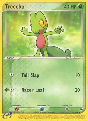 Treecko (076/109) | Pokémon | MYP Cards