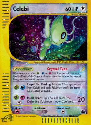 Celebi (145/150) | Pokémon | MYP Cards