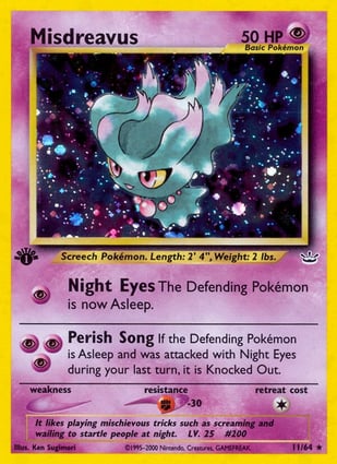 Misdreavus (011/66) | Pokémon | MYP Cards