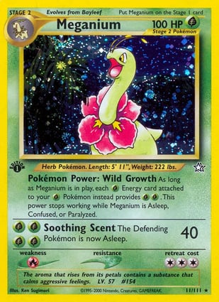 Meganium (011/111) | Pokémon | MYP Cards