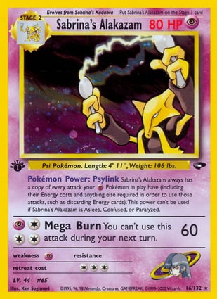 Alakazam da Sabrina (016/132) / Sabrinas Alakazam | Pokémon | MYP