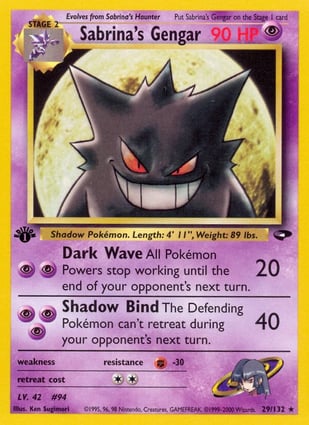 Gengar da Sabrina (029/132) / Sabrinas Gengar | Pokémon | MYP Cards