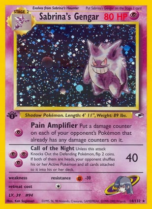 Gengar da Sabrina (014/132) / Sabrinas Gengar | Pokémon | MYP Cards