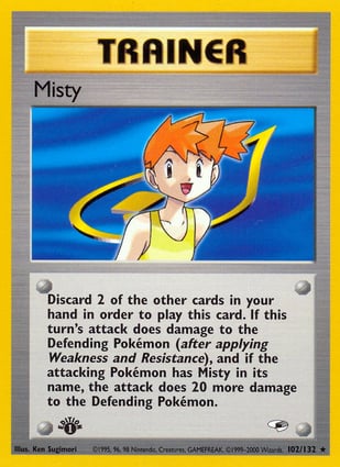 Misty (102/132) | Pokémon | MYP Cards