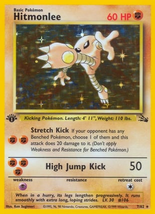 ポケモンカード Hitmonlee 60PV イタリア語版 Hitmonlee (007/62) | Pokémon | MYP Cards