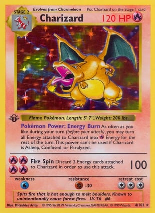 Charizard (004/102) | Pokémon | MYP Cards