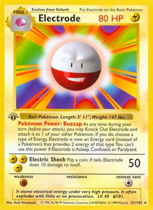 Electrode (021/102) | Pokémon | MYP Cards