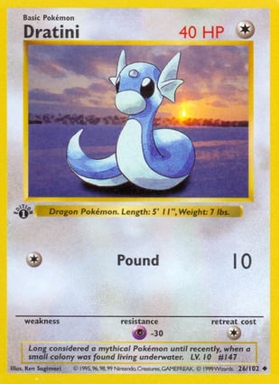 Dratini (026/102) | Pokémon | MYP Cards