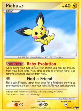 pichu Bandai Hobby - Pokémon - #24 Pichu Pokémon Quick! Model Kit