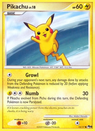Pikachu (015/17) | Pokémon | MYP Cards