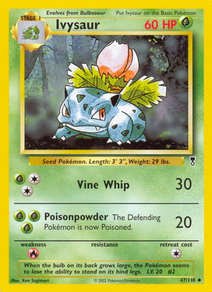 Histórico de Preços - Ivysaur | Pokémon | MYP Cards