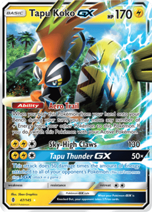 Tapu Koko-GX (047/145) | Pokémon | MYP Cards