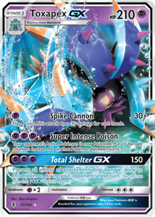 Toxapex-GX (057/145) | Pokémon | MYP Cards