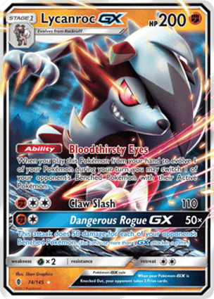 Lycanroc-GX (074/145) | Pokémon | MYP Cards