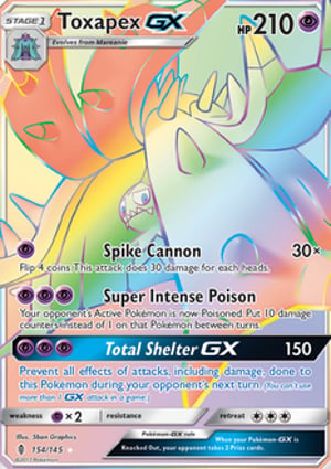 Toxapex-GX (154/145) | Pokémon | MYP Cards