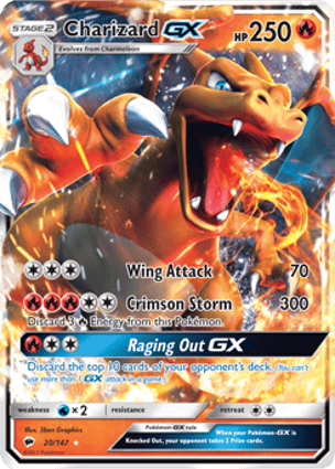 Charizard-GX (020/147) | Pokémon | MYP Cards