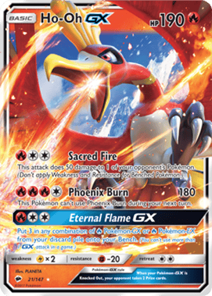 Ho-Oh-GX (021/147) | Pokémon | MYP Cards