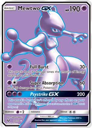 J様用　Mewtwo-GX EXルール 280HP Mewtwo-GX (072/73) | Pokémon | MYP Cards