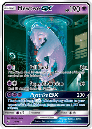 Mewtwo-GX (078/73) | Pokémon | MYP Cards