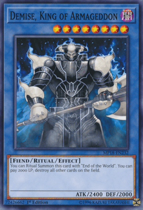 終焉の王デミス　PSA9 Demise, King of Armageddon Demise, o Rei do Armagedom / Demise, King of Armageddon | Yu-Gi-Oh