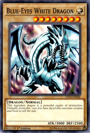 Dragão Branco de Olhos Azuis / Blue-Eyes White Dragon | Yu-Gi-Oh