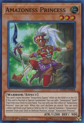 Princesa Amazoness / Amazoness Princess | Yu-Gi-Oh! | MYP Cards
