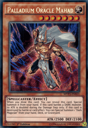 遊戯王OCG PALLADIUM ORC - MAHAD 20周年記念 Mahad, o Oráculo de Paládio / Palladium Oracle Mahad | Yu-Gi-Oh