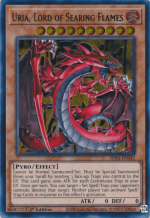 Uria, o Senhor das Chamas Cortantes / Uria, Lord of Searing Flames