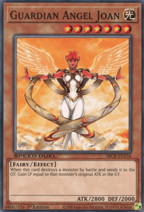 Joan, o Anjo da Guarda / Guardian Angel Joan | Yu-Gi-Oh! | MYP Cards