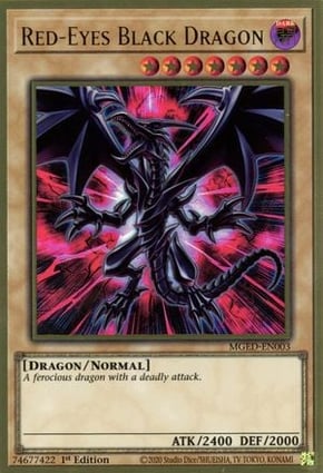 RED-EYES BLACK DRAGON 2020年版 Dragão Negro de Olhos Vermelhos / Red-Eyes Black Dragon | Yu-Gi-Oh