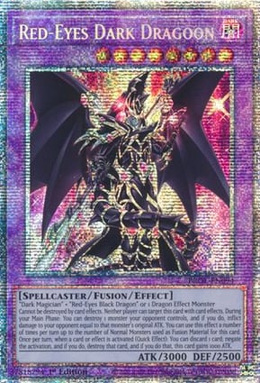 Dragoon Negro de Olhos Vermelhos / Red-Eyes Dark Dragoon | Yu-Gi
