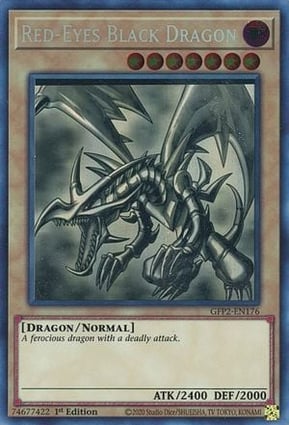 Dragão Negro de Olhos Vermelhos / Red-Eyes Black Dragon | Yu-Gi-Oh
